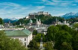 Salzburg city centre & Fortress Hohensalzburg
