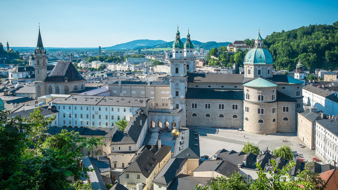 City Centre with Cathedral and Residence | © Tourismus Salzburg GmbH