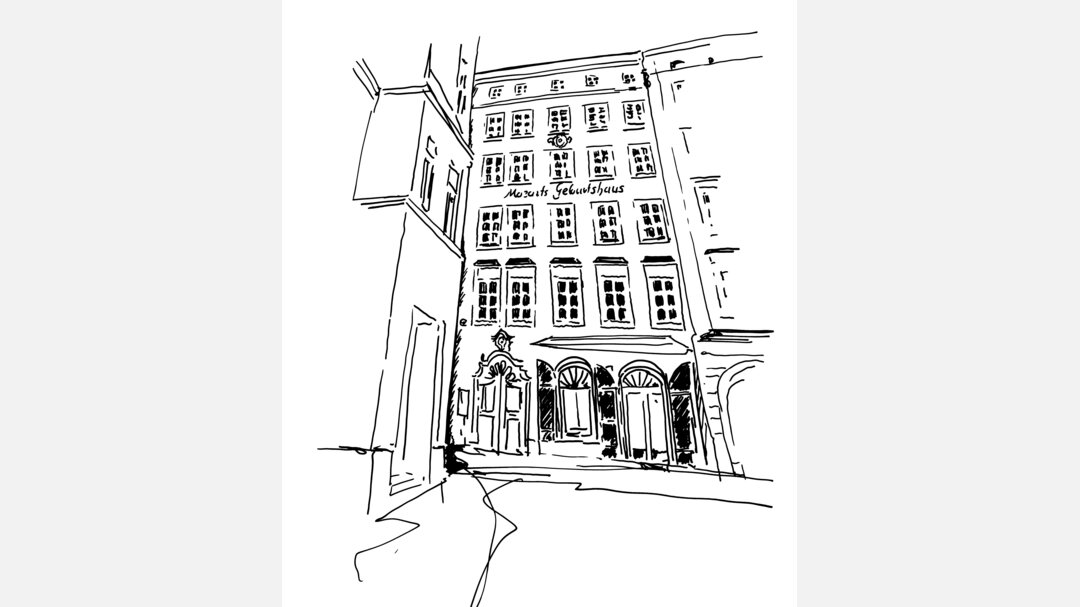 Mozart's Birthplace | © Oskar Pointecker