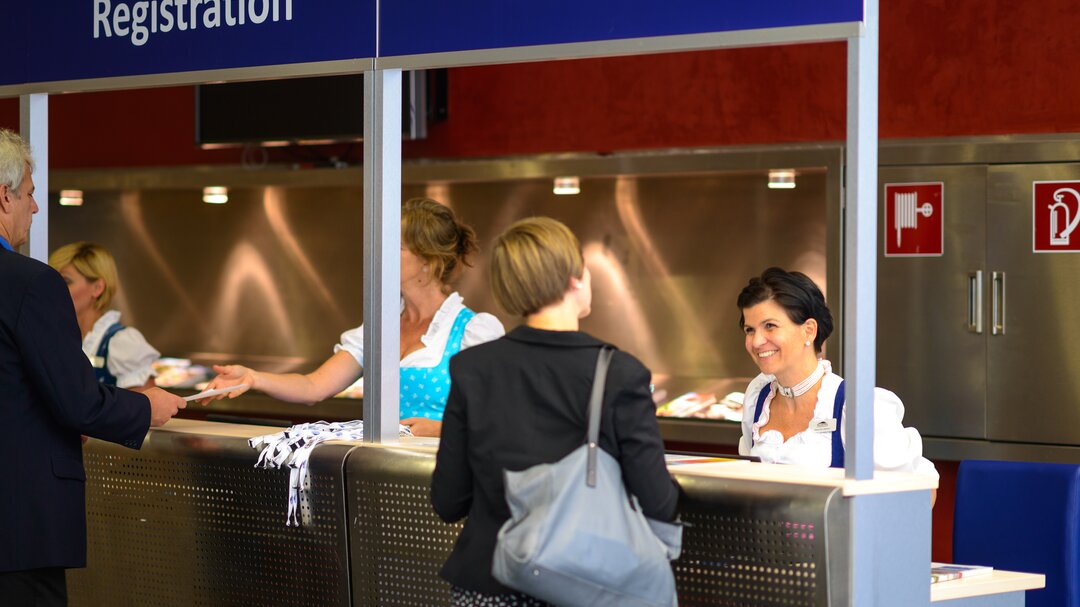 Registrierung @ Congress Service | © Tourismus Salzburg GmbH